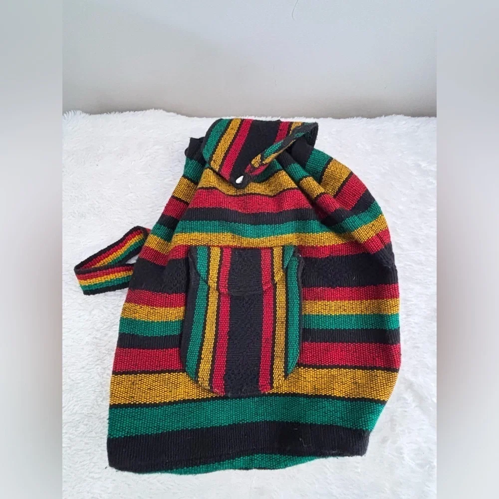 Baja Backpack Hippie Gear Pinzon Mini Beach Rasta Bag Mexican Made Mochila